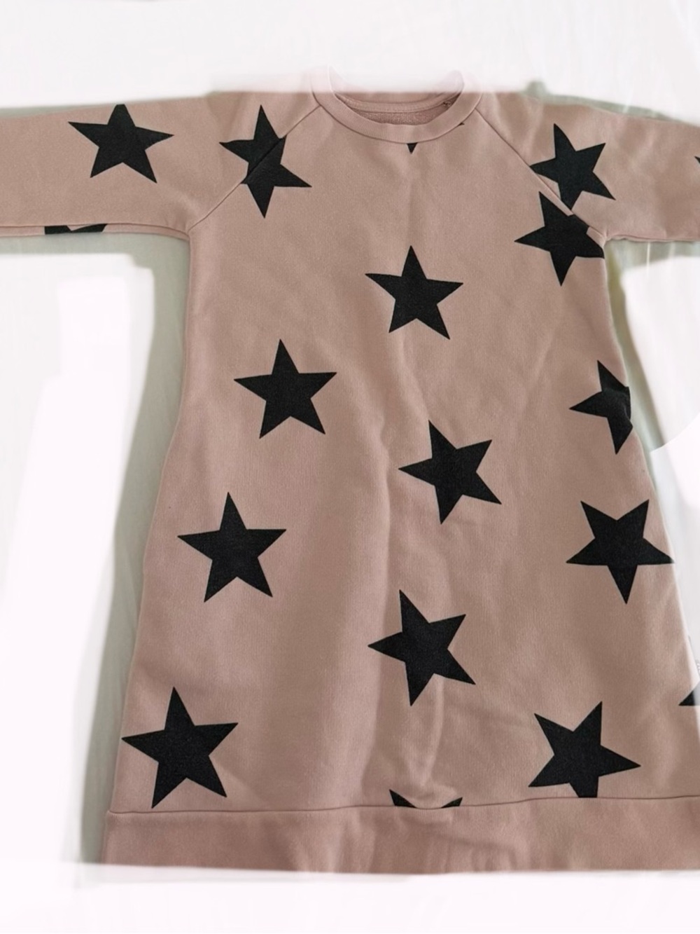 nununu Mauve Sweatshirt with Black Star Print